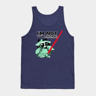 Tanuki I´m not your father black Tank Top